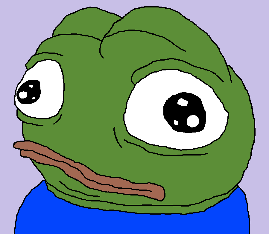 apu with a very big head looking at you
