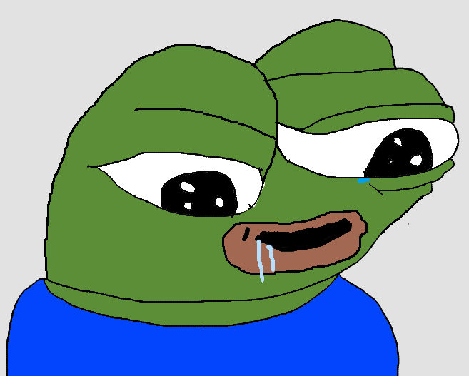 apu smiling with a little drool